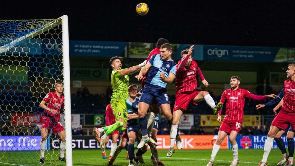 Extended Highlights Wycombe Cheltenham Wycombe Wanderers