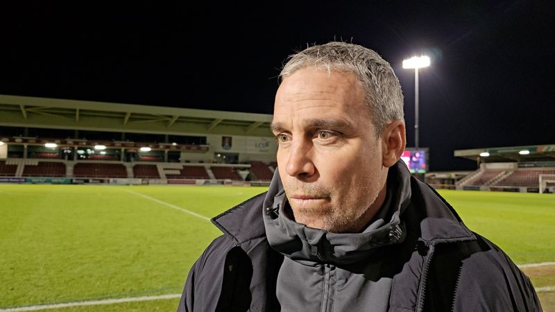 Michael Duff's Northampton Town reaction