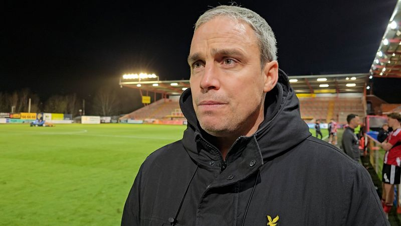 Michael Duff's Exeter City reaction