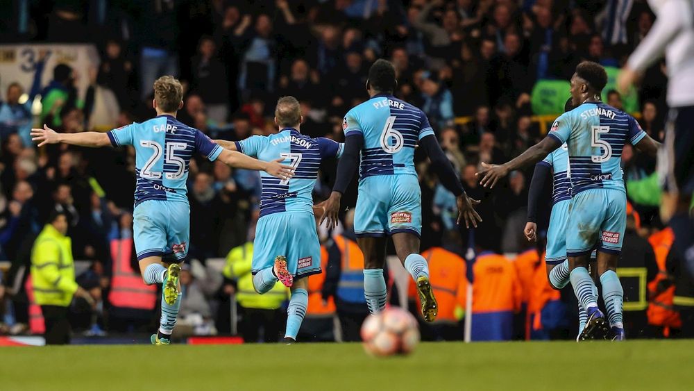 In numbers: Wycombe vs Tottenham - Wycombe Wanderers