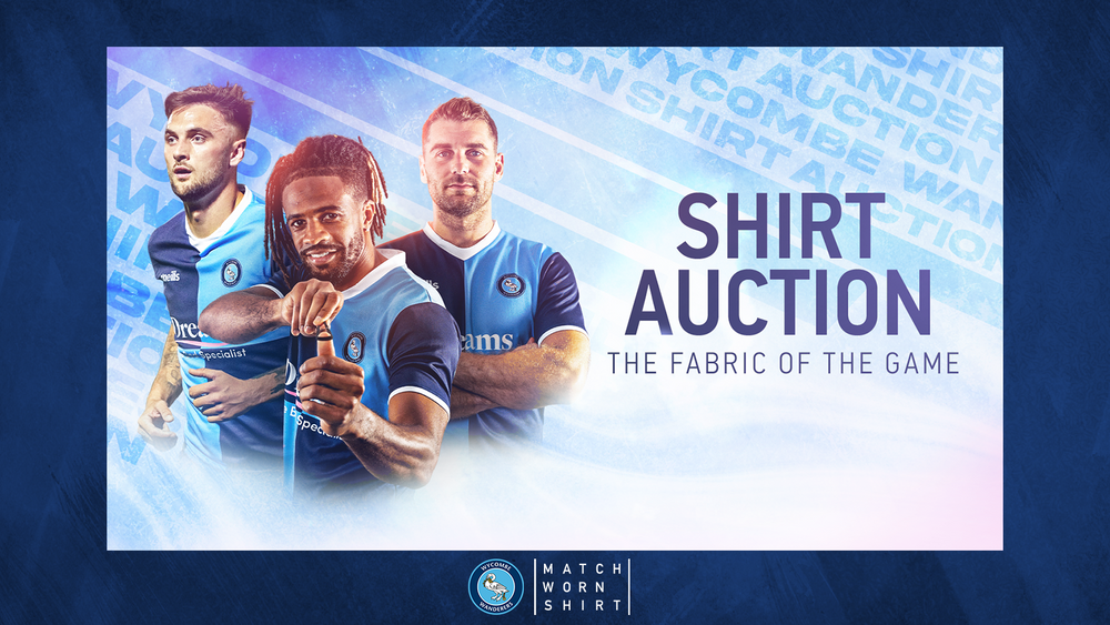 Bid For Match-worn Shirts Before 2pm On Saturday! - Wycombe Wanderers