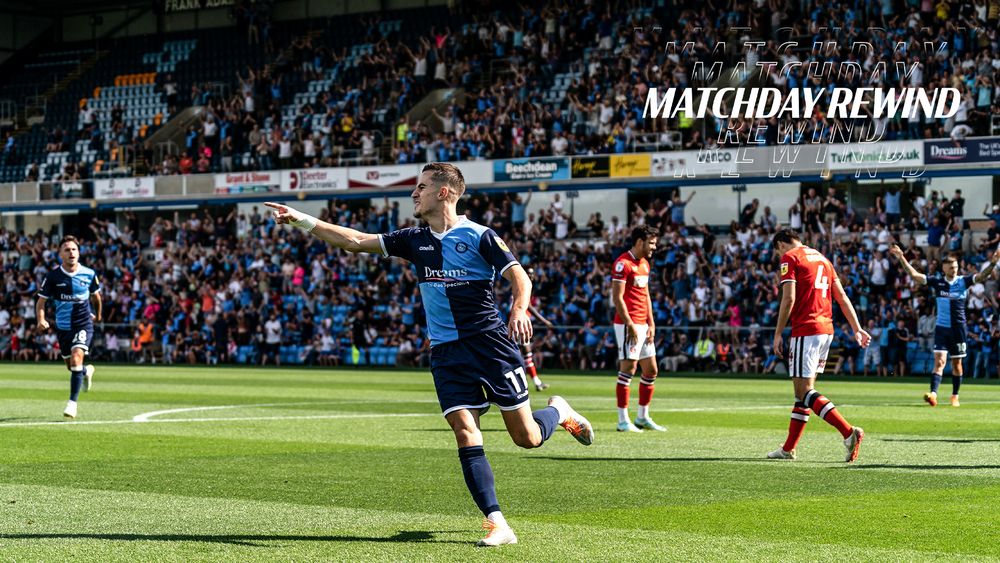 Matchday Rewind: Wycombe 1-1 Charlton - Wycombe Wanderers