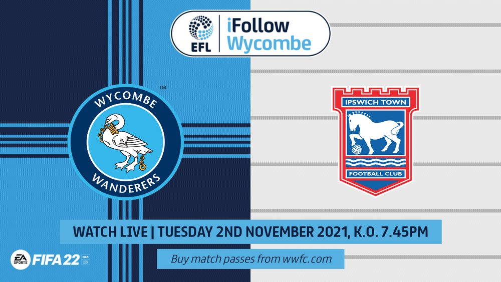 Ipswich match shown live on iFollow! Wanderers Ipswich match shown live on iFollow! Wanderers