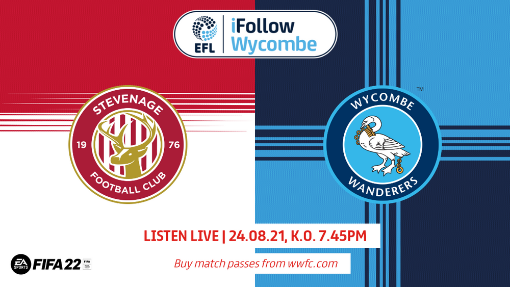 Listen live to Stevenage match on iFollow Wanderers