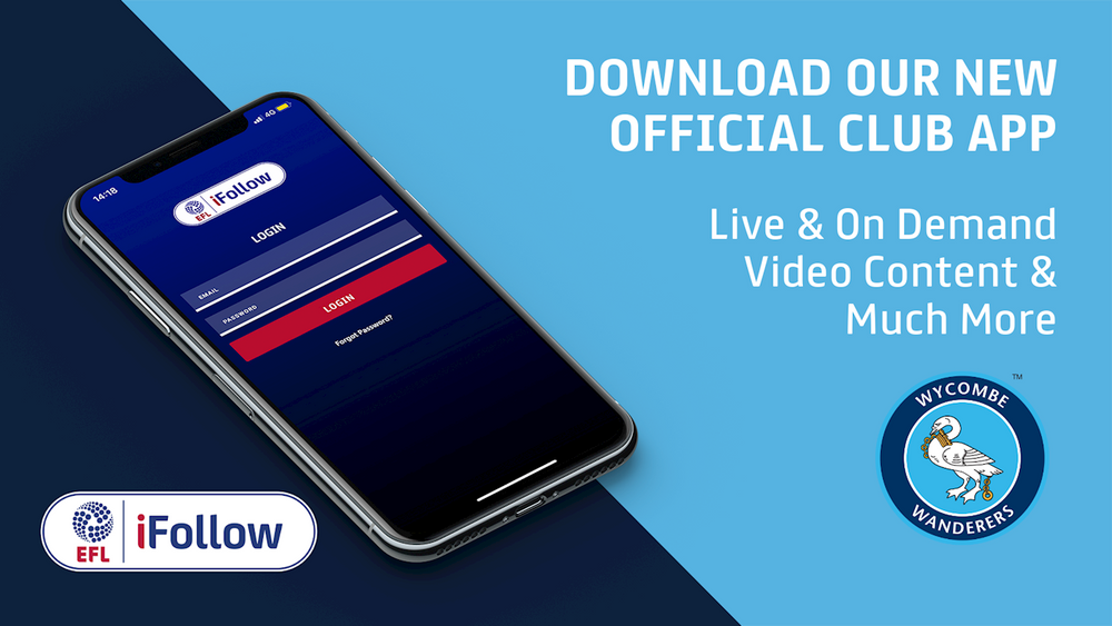 Download The New EFL IFollow App! - Wycombe Wanderers